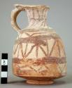 Pottery jar - cypriote white painted ware;