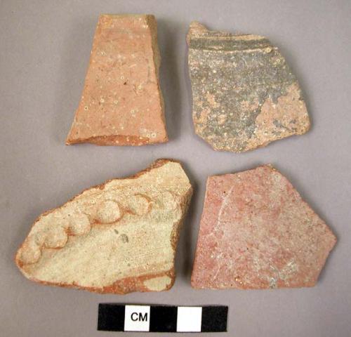 16 potsherds