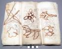 Drawings of Egyptian flowers