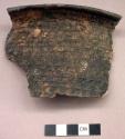 Selected potsherds