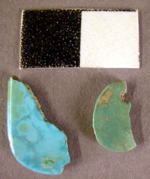 Parts of turquoise bangles