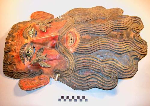 Polychrome copper mask