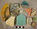 22 miscellaneous potsherds