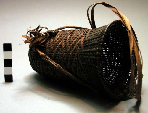 Basketry purse