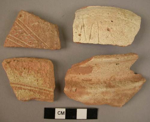 6 potsherds