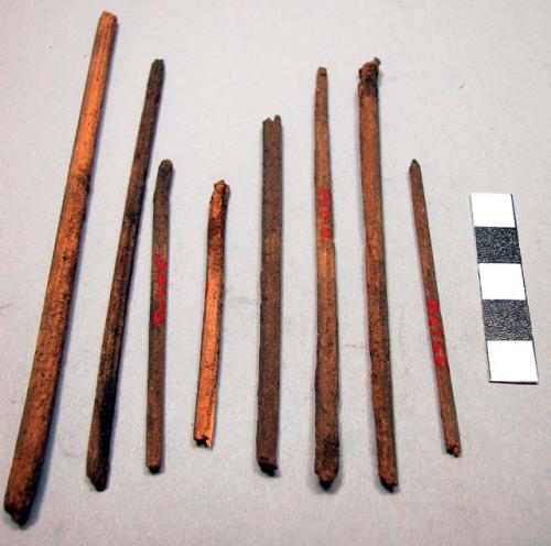 Small wooden sticks