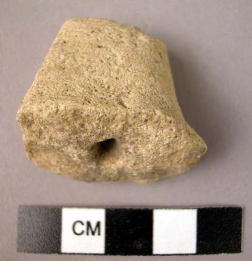 Fragment of stone idol