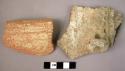 7 potsherds with incised or impressed decoration