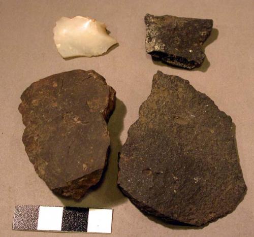 Stone fLakes (some uniface edge tools)