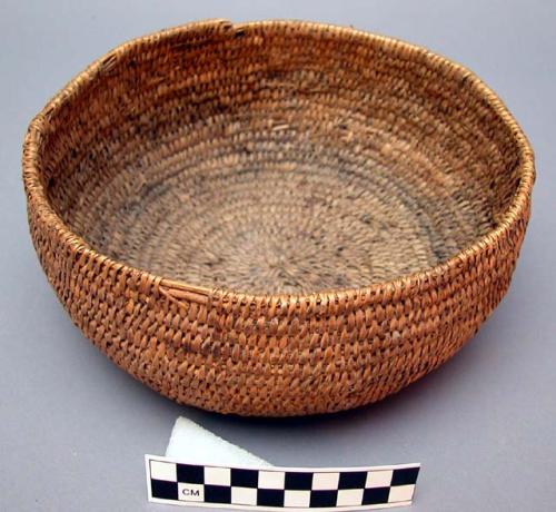 Coiled basket bowl