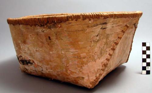 Birch bark berry box or basket