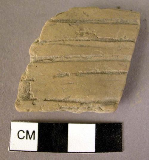 Potsherd of grooved ware