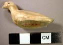 Ivory carving of eider duck