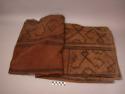 Poncho of native cloth