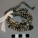 Miniature sling used in fiesta of sta. barbara - braided black and +