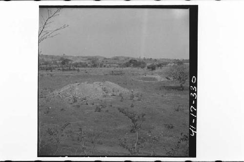 Mounds 7 and 10 from Mound 5