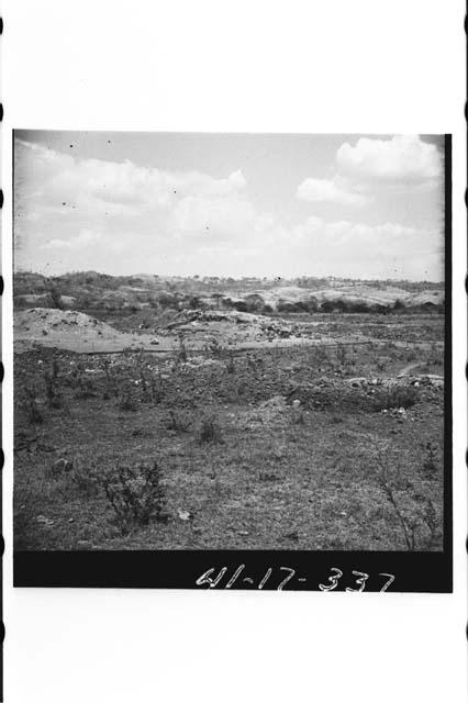 Ball Court from Mound 6A