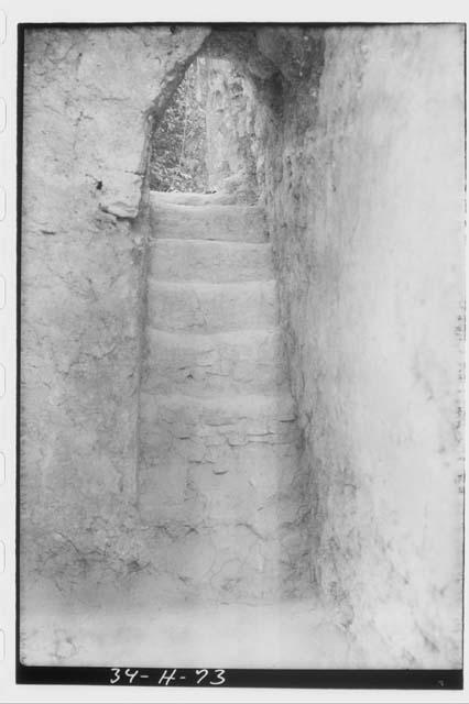 Structure B-IV - stairway Room G