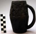 Cup - carved wood