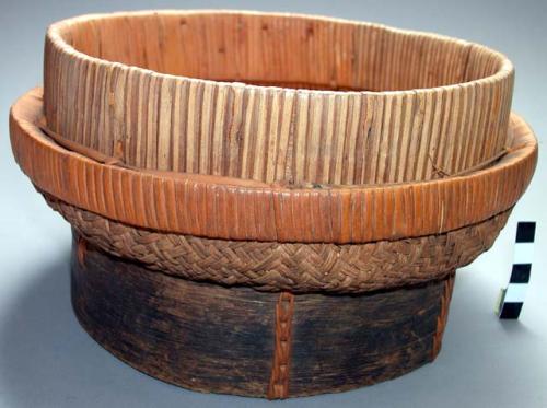 Basketry sieve, 7.75" diameter