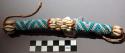 Armband with beadwork and cowrie shells