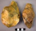 3 stone hand axes - Acheul I-II types