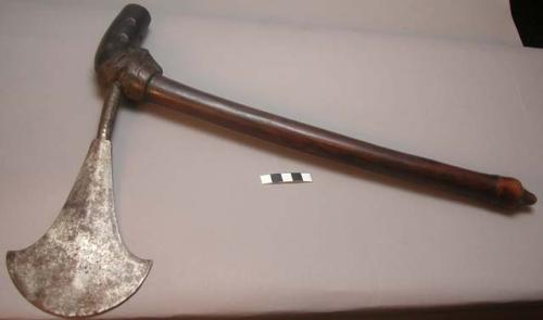 War axe, used also as badge of office by chief