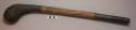 Iron axe blade, wooden handle