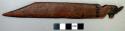 Wooden loom sword