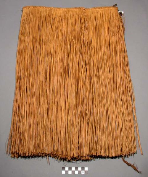 Widow's grass (raffia) skirt