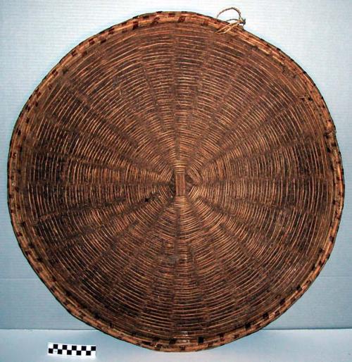 Grain tray of wicker