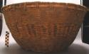 Large "plastered" basket. Chitundu
