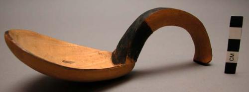 Wooden ladle