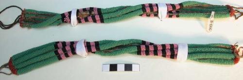 Beaded armbands (pair)