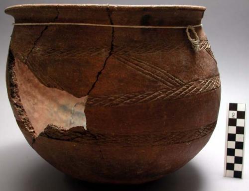 Pottery vessel. Tachu