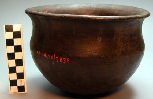 Pottery bowl.