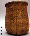 Small basket for grain - jar shape, wicker weave ("akasero")