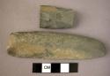 Triangular section basalt chisel - probable fragment of one