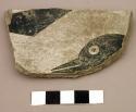 Sherds with naturalistic decoration