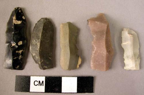 Flint knives, etc.