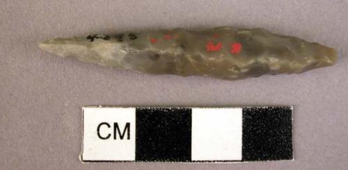 Arrow head of flint