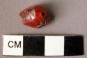 Fragment of carnelian bead