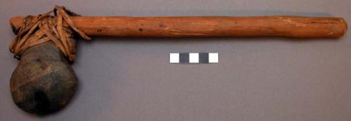 Hafted stone axe