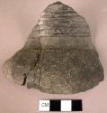 Potsherd of fluted ware