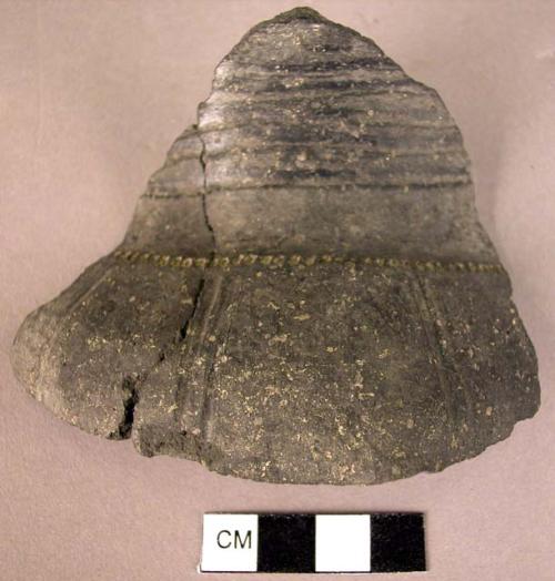 Potsherd of fluted ware