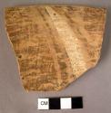 One polychrome rim sherd