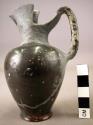 Pottery pitcher - Campanian glazed ware