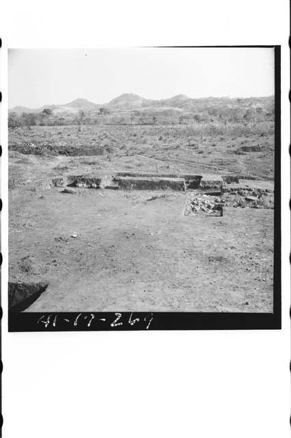 North trench from Mound 2