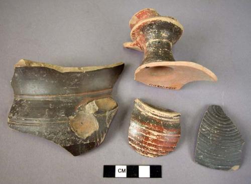 10 Sherds (Brown glaze)