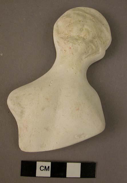 CAST of back of head of terracotta figure (2d century A.D.)